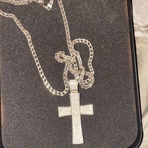 Men’s sterling silver Franco chain